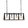 LABEL51 Hanglamp Roof - Zwart - Metaal - Afbeelding 2