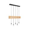 LABEL51 Hanglamp Timber - Zwart - Metaal