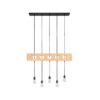 LABEL51 Hanglamp Timber - Zwart - Metaal - Afbeelding 3