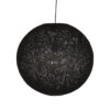 LABEL51 Hanglamp Twist - Zwart - Vlas - XL - Afbeelding 3