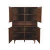 LABEL51 Bergkast Jule - Walnoot - Eiken - Hoge Kast - Afbeelding 5