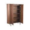 LABEL51 Bergkast Oliva - Walnoot - Eiken - Hoge Kast - Afbeelding 3