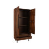 LABEL51 Bergkast Rio - Espresso - Mangohout - Hoge Kast - Afbeelding 3