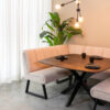 LABEL51 Eetkamerbank Modula - Naturel - Boucle - 3-Zits - Afbeelding 6