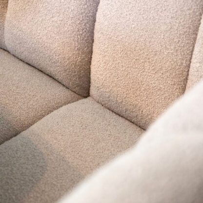 LABEL51 Eetkamerbank Modula - Naturel - Boucle - 3-Zits - Afbeelding 5