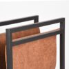 LABEL51 Magazinehouder - Cognac - Leder - One Size - Afbeelding 6