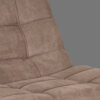 LABEL51 Fauteuil Alvar - Taupe - Micro Suede - Incl. Hocker - Afbeelding 7