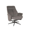 LABEL51 Fauteuil Bergen - Antraciet - Cosmo - Excl. Hocker - Afbeelding 4