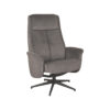 LABEL51 Fauteuil Bergen - Antraciet - Cosmo - Excl. Hocker - Afbeelding 3