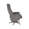 LABEL51 Fauteuil Bergen - Antraciet - Cosmo - Excl. Hocker - Afbeelding 7