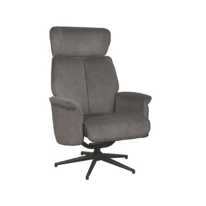 LABEL51 Fauteuil Verdal - Antraciet - Cosmo - Excl. Hocker - Afbeelding 3