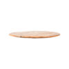 LABEL51 Eetkamertafel Tafelblad Sloppy Edge - Rough - Mangohout - 70 cm - Rond Sloppy
