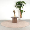 LABEL51 Salontafel Oliva - Walnoot - Eiken - 60 cm - Afbeelding 4