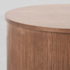 LABEL51 Salontafel Oliva - Walnoot - Eiken - 70 cm - Rond - Afbeelding 3