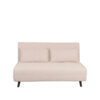 LABEL51 Slaapbank Double - Naturel - Boucle - Double | Zwarte Poot - Afbeelding 5