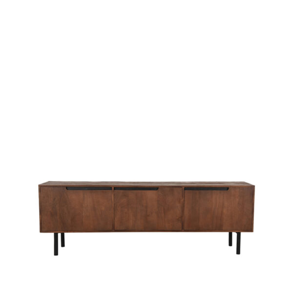 LABEL51 Tv-meubel Rio - Espresso - Mangohout - Tv-Meubel 180 cm - Afbeelding 4