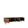 LABEL51 Tv-meubel Rio - Espresso - Mangohout - Tv-Meubel 220 cm - Afbeelding 3