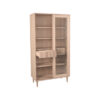 LABEL51 Vitrinekast Jule - Naturel - Eiken - Vitrinekast - Afbeelding 3