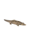 LABEL51 Krokodil - Antiek goud - Metaal - One Size - Afbeelding 3