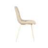 LABEL51 Eetkamerstoel Nino - Naturel - Boucle - Shaded White Frame - Afbeelding 5