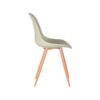 LABEL51 Eetkamerstoel Rimini - Breeze - Kunststof - Oak Metal Woodcover - Afbeelding 4