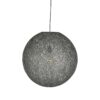 LABEL51 Hanglamp Twist - Grijs - Vlas - L - Afbeelding 2