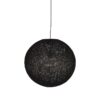 LABEL51 Hanglamp Twist - Zwart - Vlas - M - Afbeelding 2