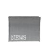 LABEL51 Wanddecoratie Magazinehouder - Antiek grijs - Metaal - One Size - Afbeelding 2