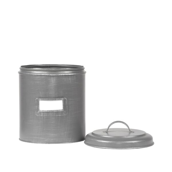LABEL51 Opbergblik - Antiek grijs - Metaal - XL - Afbeelding 2