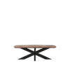 LABEL51 Salontafel Zane - Espresso - Mangohout - 120 cm - Afbeelding 3