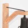 LABEL51 Tafellamp Drop - Zwart - Mangohout - Tafellamp - Afbeelding 5