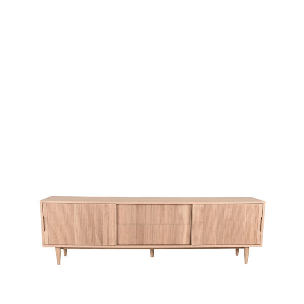 LABEL51 Tv-meubel Jule - Naturel - Eiken - Tv-Meubel 200 cm - Afbeelding 4