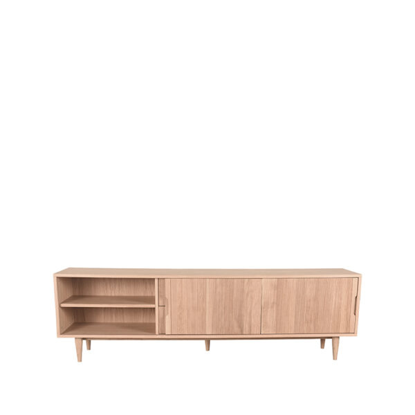 LABEL51 Tv-meubel Jule - Naturel - Eiken - Tv-Meubel 200 cm - Afbeelding 5