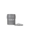 LABEL51 Wasmand - Antiek grijs - Metaal - S - Afbeelding 2