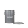 LABEL51 Wasmand - Antiek grijs - Metaal - M - Afbeelding 2