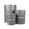 LABEL51 Wasmand - Antiek grijs - Metaal - L - Afbeelding 4