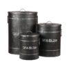 LABEL51 Wasmand - Zwart - Metaal - S - Afbeelding 4