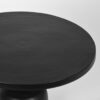 LABEL51 Bijzettafel Wink - Zwart - Metaal - 50 cm - Afbeelding 3