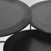 LABEL51 Salontafel Set Tres - Zwart - Metaal - 55 cm - Afbeelding 5