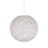 LABEL51 Hanglamp Twist - Wit - Vlas - L