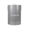 LABEL51 Wasmand - Antiek grijs - Metaal - L