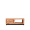 LABEL51 Salontafel Ghent - Rough - Mangohout - 110x60 cm - Afbeelding 6