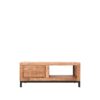 LABEL51 Salontafel Ghent - Rough - Mangohout - 110x60 cm - Afbeelding 7