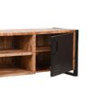 LABEL51 Tv-meubel Brussels - Rough - Mangohout - Tv-Meubel 160 cm - Afbeelding 6