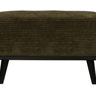 Hocker Statement rib warm groen