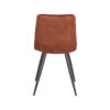 LABEL51 Eetkamerstoel Jelt - Rust - Velours - Black Frame - Afbeelding 5