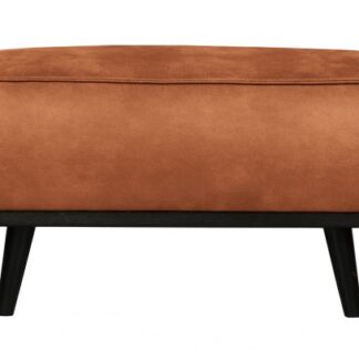 Hocker Statement eco leer cognac