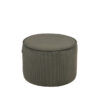 LABEL51 Poef Tibo - Army green - Ribcord - One Size - Afbeelding 3
