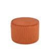 LABEL51 Poef Tibo - Rust - Ribcord - One Size - Afbeelding 3