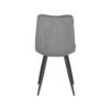 LABEL51 Eetkamerstoel Jort - Donkergrijs - Ribcord - Black Frame - Afbeelding 5